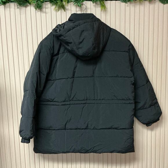 Topshop Women's Tie Detail Puffer Jacket Size 8 - Picture 3 of 9